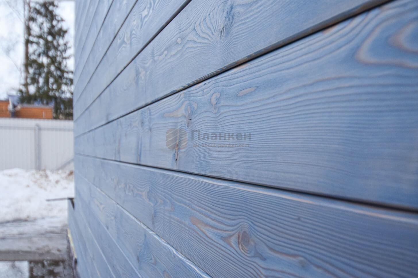 монтаж скошенного планкена