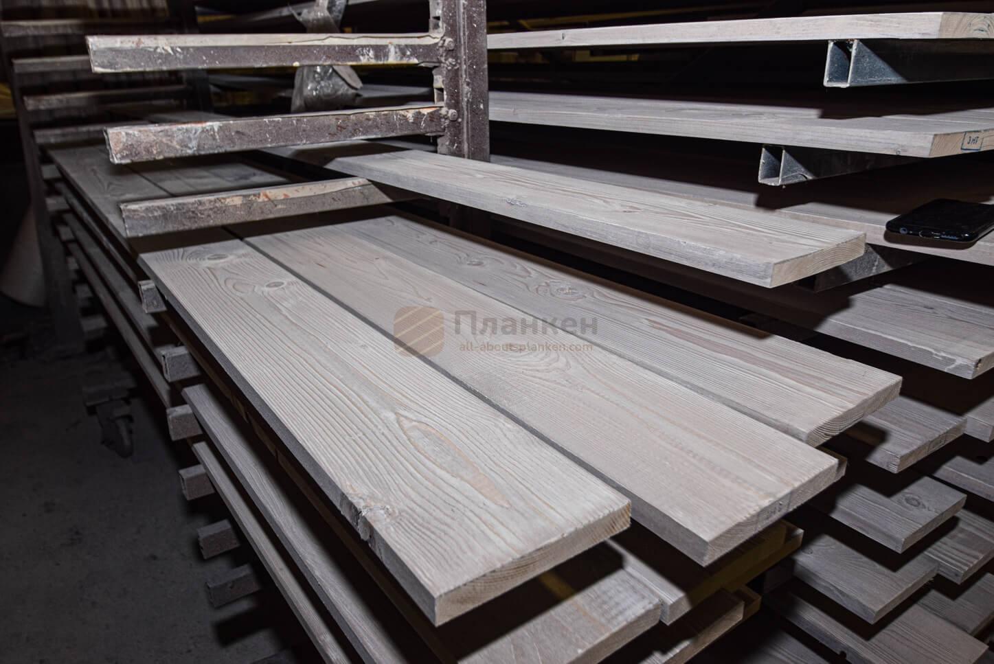 планкен после покраски