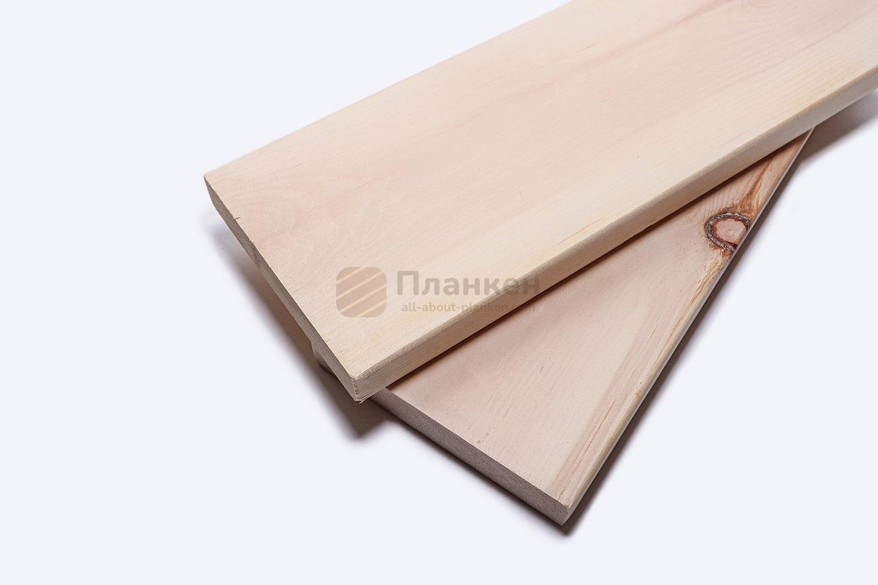 прямой планкен из кедра сорт АВ