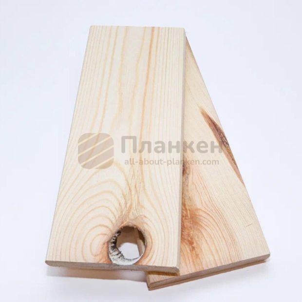 Прямой планкен из сосны CD 140x20x4000