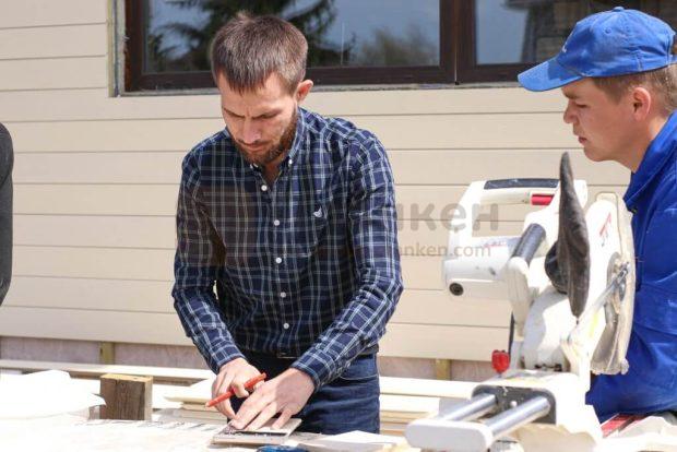 Подготовка схемы монтажа планкена