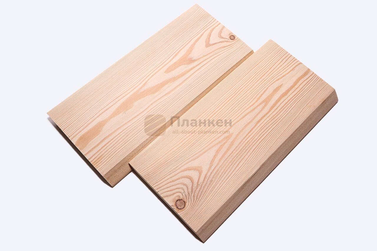 скошенный планкен из лиственницы АВ