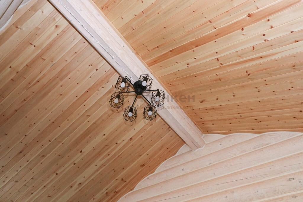 монтаж планкена на потолок