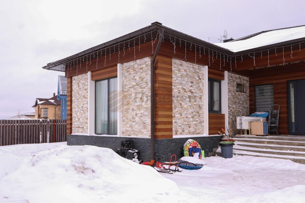 Комбинированный фасад дома из дерева и камня: современный подход и  креативный дизайн | All-About-Planken