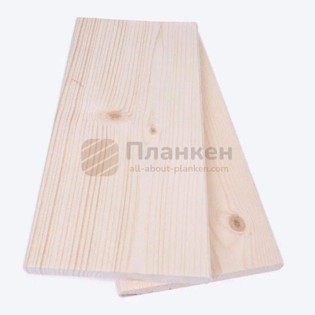 Прямой планкен из ангарской сосны AB 121x20x3000