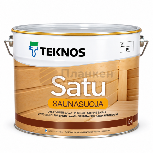 Антисептик для планкена и сауны Teknos Satu Saunasuoja