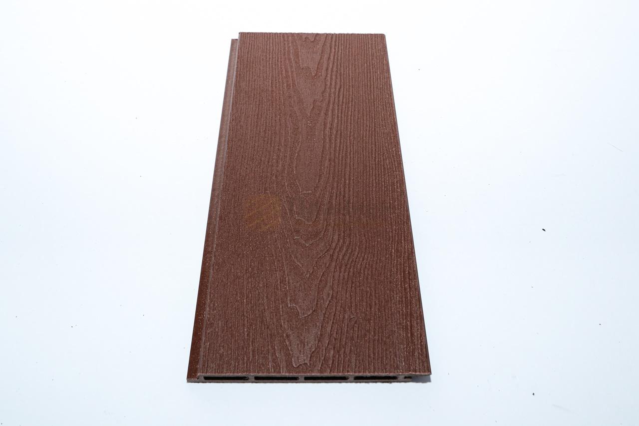 Планкен из ДПК Holzhof 165x15x3000 в цвете Терракот