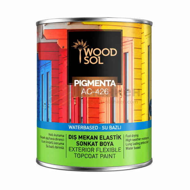WOODSOL PIGMENTA AC - 426 эластичная финишная краска для планкена
