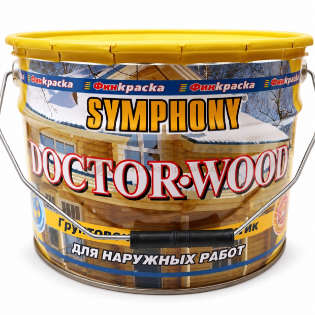 Грунтовочный антисептик SYMPHONY DOCTOR WOOD для планкена