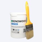 Акриловая укрывная краска на водной основе Renowood