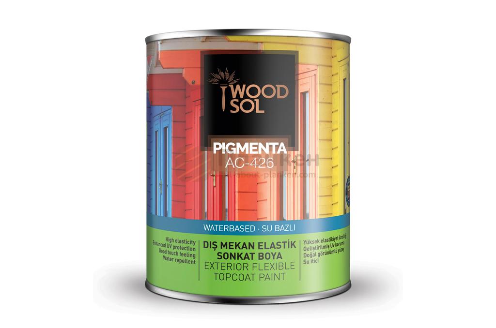 WOODSOL PIGMENTA AC - 426 эластичная финишная краска для планкена