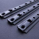 Усиленный крепеж для планкена LesFix 145х18х1,0 черный