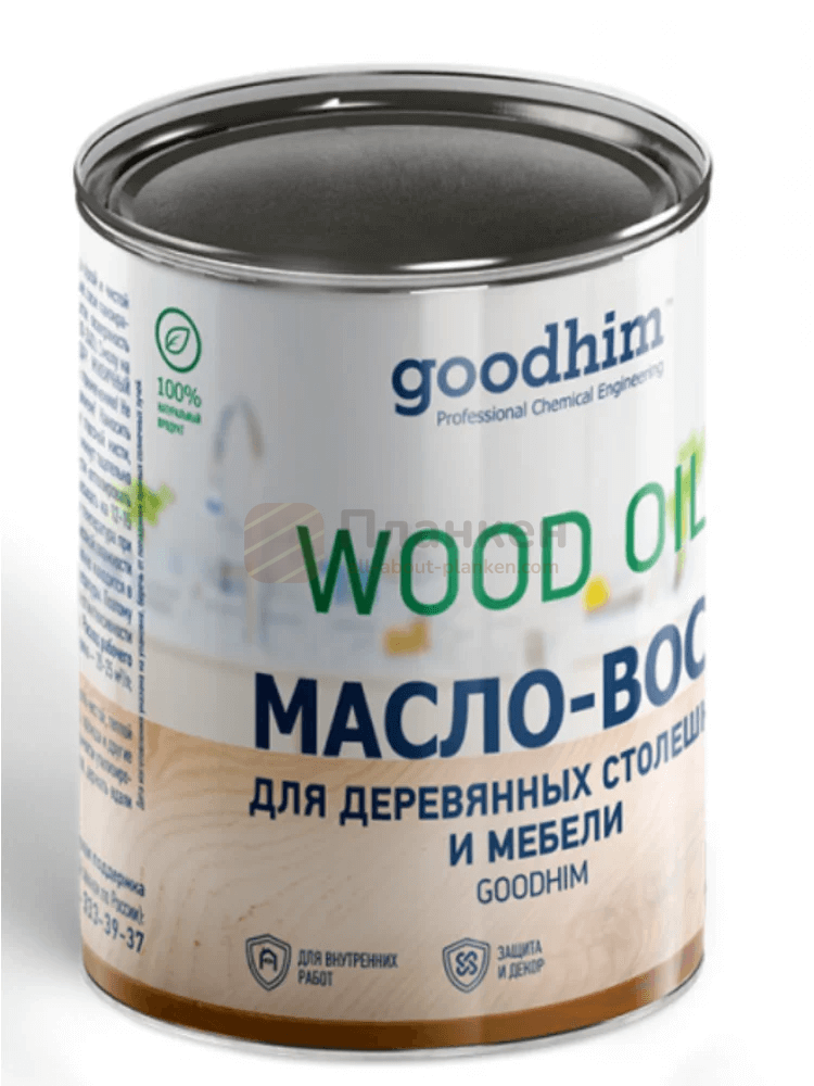 бесцветный воск для мебели GOODHIM