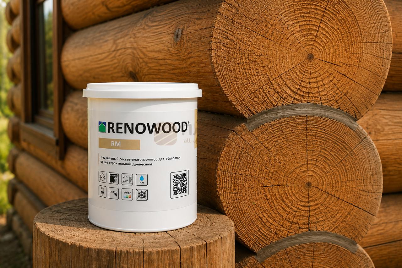 Герметик для защиты торцов от трещин Renowood RM