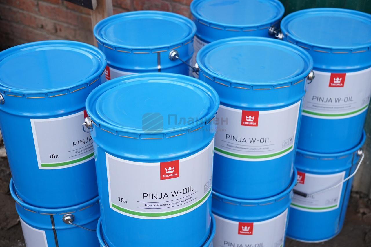 Гидромасло Tikkurila для планкена