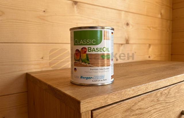 Масло глубокого проникновения для планкена Berger Classic Base Oil
