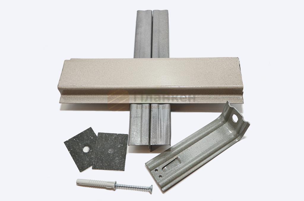 Оцинкованный Т-образный профиль с полимерным покрытием