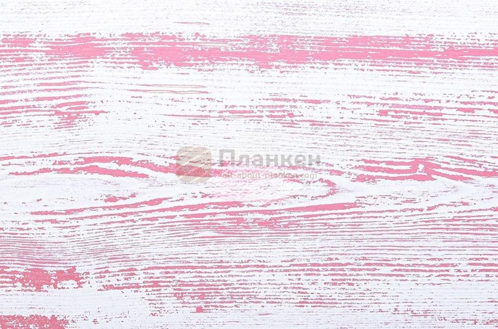 Винтажный планкен из лиственницы RAL-3014 розового цвета