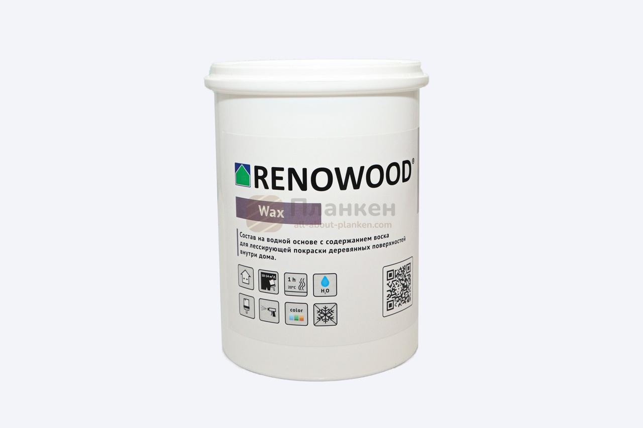 Воск для лессирующей покраски Renowood WAX для планкена