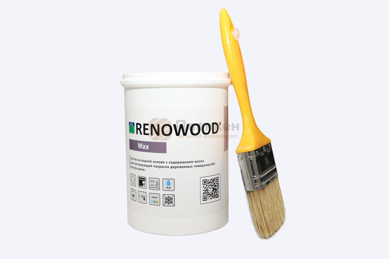 Воск для лессирующей покраски Renowood WAX для планкена