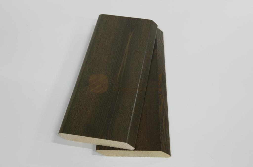 Крашеный планкен из лиственницы TM-1505 (лак Teknos)