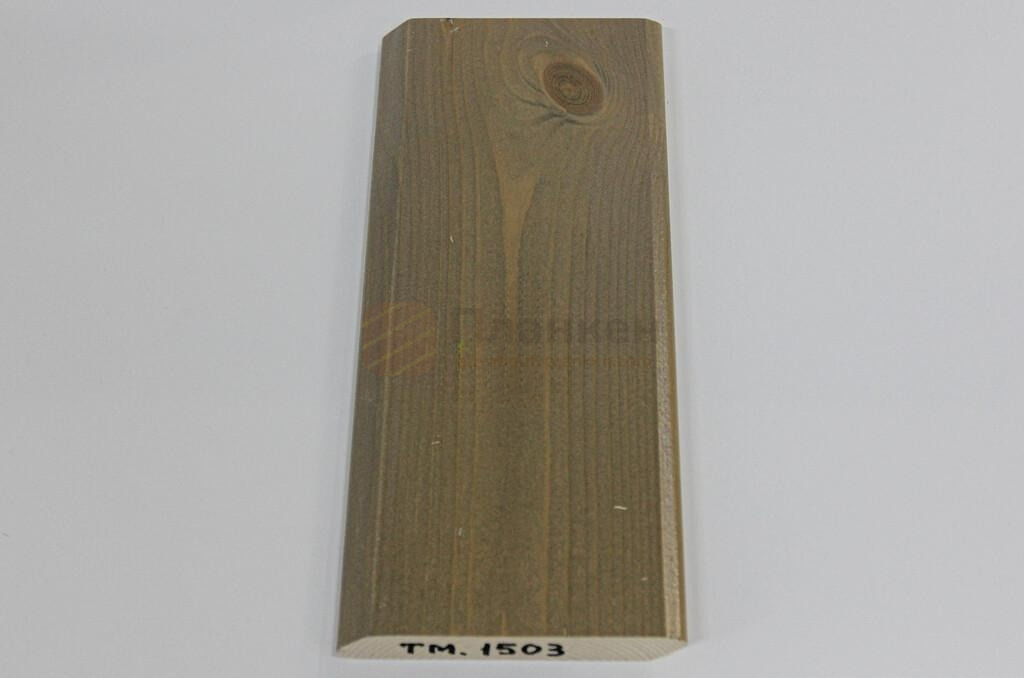 Крашеный планкен из лиственницы TM-1503 (лак Teknos)